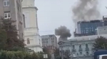 Российские дроны ударили по кол-центру мошенников в Днепре. Видео