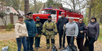 Противопожарный субботник прошел на пригородной территории Индустриального района - Администрация г. Барнаул