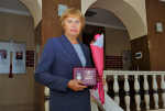 Главный специалист аппарата БГД награждена знаком «Отличник муниципальной службы города Барнаула»