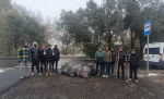 В рамках месячника осенней санитарной очистки на территории Ленинского района провели противопожарные субботники