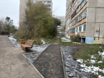 В Октябрьском районе прошла приёмка работ по инициативному проекту «Зеленая аллея»