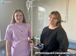 В Краевой больнице скорой помощи №2 работают две новые медсестры