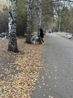 В Ленинском районе состоялся очередной противопожарный субботник