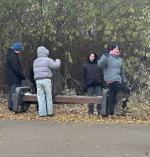 В Ленинском районе состоялся очередной противопожарный субботник