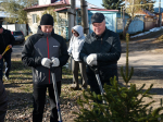 Вячеслав Франк и Галина Буевич приняли участие в общегородском субботнике