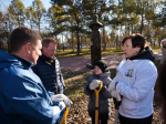 Вячеслав Франк и Галина Буевич приняли участие в общегородском субботнике