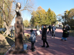 Вячеслав Франк и Галина Буевич приняли участие в общегородском субботнике