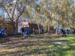 В Железнодорожном районе прошел общегородской субботник