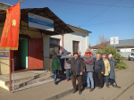 В Железнодорожном районе прошел общегородской субботник