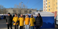 Продовольственная ярмарка прошла в микрорайоне Новосиликатный - Администрация г. Барнаул