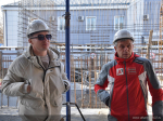Участники программы «Алтай - земля Героев» в рамках стажировки посетили строящиеся объекты в Барнауле