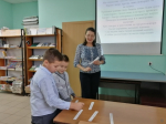 В библиотеке №11 прошло мероприятие "Путешествие по дорогам здоровья" для первоклассников