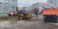 В Барнауле провели противопожарные субботники - Администрация г. Барнаул