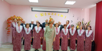 Хор ветеранов отметил 15-летие на площадке ТОС "Тимуровский" - Администрация г. Барнаул
