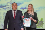В Центральном районе состоялось торжественное мероприятие по вручению наград по итогам празднования Дня города