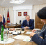 Губернатор Алтайского края Виктор Томенко провел рабочую встречу с заместителем руководителя Федерального казначейства Наталией Гориной - Администрация Алтайского края