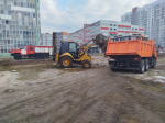 Во всех районах Барнаула на последней неделе октября провели противопожарные субботники