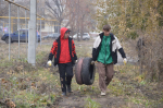 Во всех районах Барнаула на последней неделе октября провели противопожарные субботники