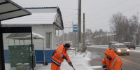 Из-за непогоды дорожные службы в столице Алтайского края работают круглосуточно - Администрация Алтайского края