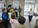 «Профсреда от АлтГУ»: десятиклассники посетили Барнаульский завод механических прессов