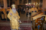 Архиерейское богослужение в канун Недели 23-й по Пятидесятнице
