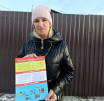 В Ленинском районе прошли противопожарные рейды в микрорайоне «Докучаевский» и в п.Научный Городок