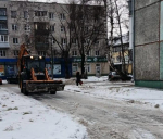В Центральном районе в усиленном режиме работают коммунальные службы