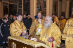 Архиерейское богослужение в канун Недели 25-й по Пятидесятнице