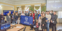 Участники Географического диктанта на базовой площадке Алтайского краевого отделения. Фото Валентин Смирнов - Алтайское отделение РГО