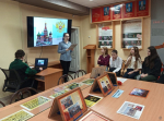 Гражданско-патриотический час, посвящённый Дню Государственного герба Российской Федерации, прошёл в музее истории Ленинского района