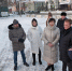 Вячеслав Франк и Галина Буевич посетили строящийся новогодний городок - Барнаульская городская Дума