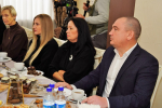 В День Героев Отечества Вячеслав Франк и Галина Буевич встретились с женами погибших участников СВО