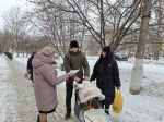 Сотрудники библиотеки №14 провели протестную акцию «Нет наркотикам!»