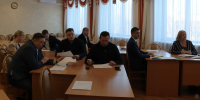 Глава администрации Ленинского района Евгений Авраменко встретился с депутатами  Барнаульской городской Думы - Администрация г. Барнаул