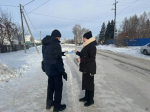 Любителям зимней рыбалки и школьникам пригородной территории напомнили меры предосторожности на водных объектах в зимнее время