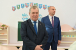 Александр Романенко оценил итоги капитального ремонта в детском саду села Верх-Катунское