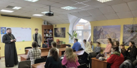 В Никольском храме прошла встреча с ассистентом кафедры философии и политологии АлтГУ - Алтайская митрополия