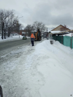 МБУ «Автодорстрой» продолжает работы по зимнему содержанию улиц города