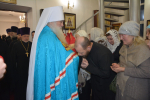 В день памяти великомученицы Варвары митрополит Сергий совершил Литургию в в ЗАТО Сибирский