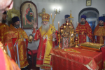 В день памяти великомученицы Варвары митрополит Сергий совершил Литургию в в ЗАТО Сибирский