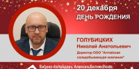 День Рождения. Голубицких Николай Анатольевич - Союз промышленников