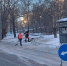 В Ленинском районе усилены работы по очистке территории и вывозу снега - Администрация г. Барнаул