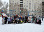 В микрорайоне «Восточный» провели праздничное мероприятие «Здравствуй, Новый год»