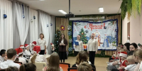 В Октябрьском районе организовали новогоднее мероприятие для воспитанников социальных учреждений - Администрация г. Барнаул