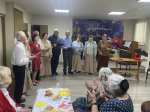 В ТОС «Центр» в преддверии Нового года прошёл праздничный концерт и чаепитие