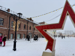 В Центральном районе Барнаула открыли районную новогоднюю ёлку