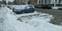 Барнаульская парковка зимой / Фото: amic.ru - ИА Амител