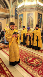 Митрополит Сергий совершил молебен на новолетие в Покровском кафедральном соборе