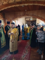 Владыка Сергий совершил всенощное бдение в Свято-Иоанно-Кронштадтском женском монастыре с. Кислуха Алтайского края