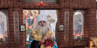 Владыка Сергий совершил литургию День памяти сщмч. Никиты, епископа Бийского - Алтайская митрополия